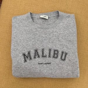 Saint Laurent Grey Sweatshirt